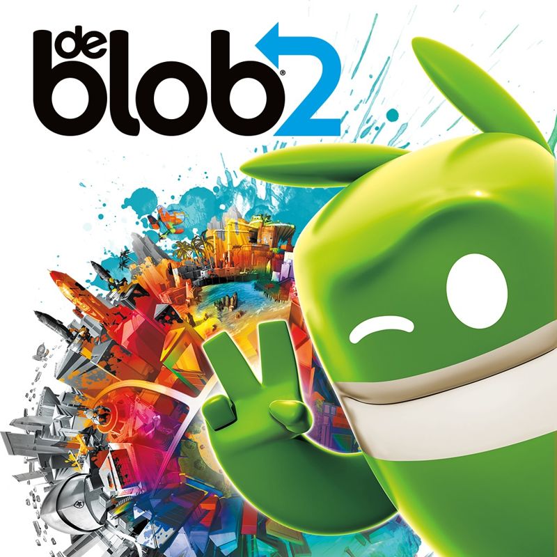 De Blob 2 box art for Playstation 3